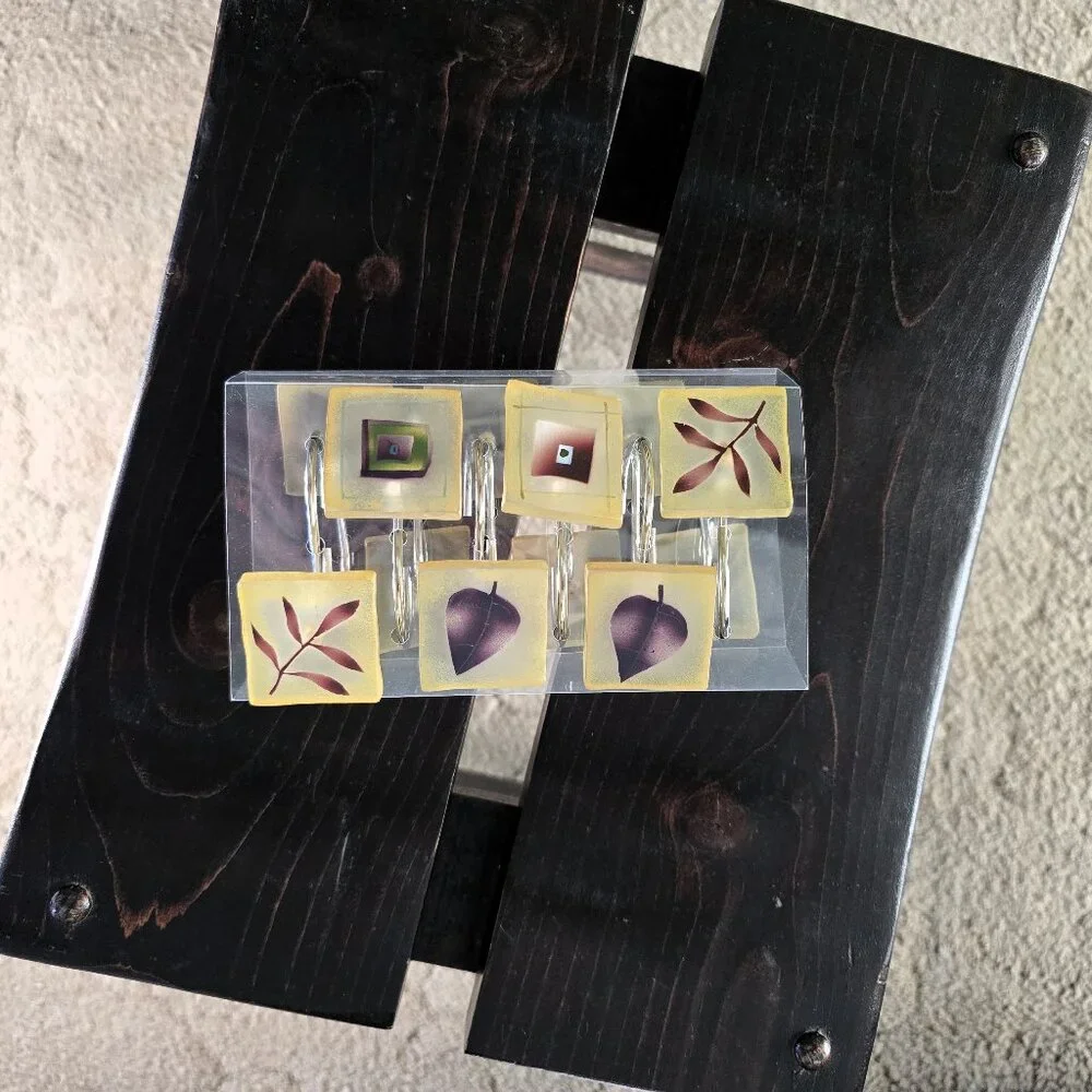 Falling Flowers and Leaf Square Shower Hangers